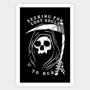 Seeking for lost souls Sticker